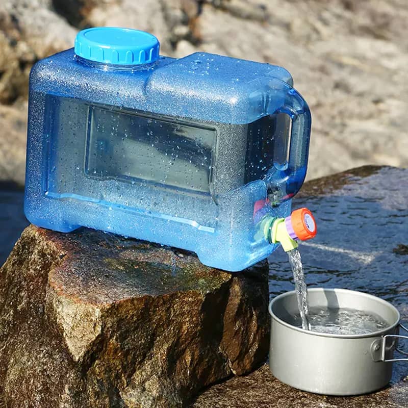 CHR Seau extérieur de grande capacité de 18 litres, réservoir de