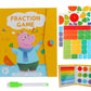 🏆VENTE DU DERNIER JOUR 50 % DE RÉDUCTION💖Puzzle de livre de fractions magnétiques pour enfants