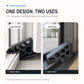 Butée de Porte Magnétique Secure Track – Anti-Choc & Fixation Sans Perçage
