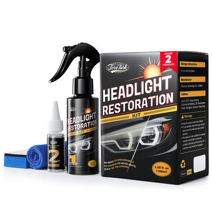 Kit de restauration des phares de voiture Toretark