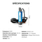 🔈50% DE RÉDUCTION🔋Ensemble Pompe à Huile et Eau Haute Puissance✨Performances Élevées, Portable & Multifonctionnelle💪