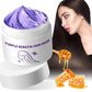 Masque capillaire à la kératine pourpre - Fixe la couleur et neutralise les tons cuivrés et jaunes pour les cheveux blonds, gris argentés et méchés