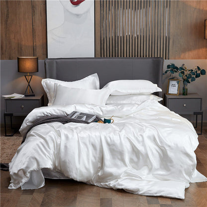 💖Parure De Lit De Luxe - Paquet De 4 (1 housse de couette + 1 drap + 2 taies d'oreiller)