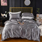 💖Parure De Lit De Luxe - Paquet De 4 (1 housse de couette + 1 drap + 2 taies d'oreiller)
