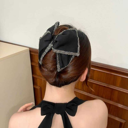 🔥Elegant Large Bowknot Hair Claw Clip