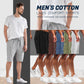 Short décontracté en lin pour hommes