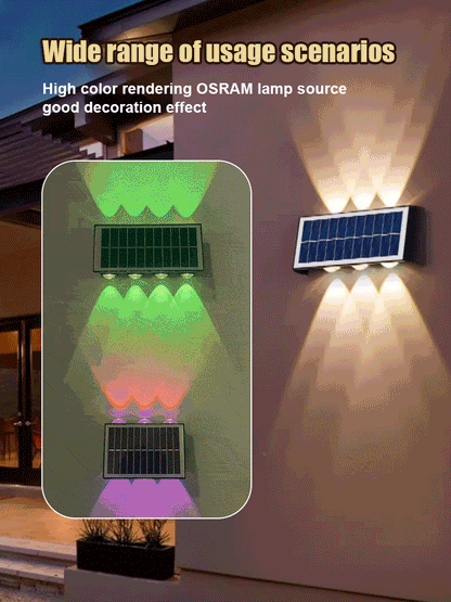 💥Hot Sale 💥 Applique Murale à Énergie Solaire