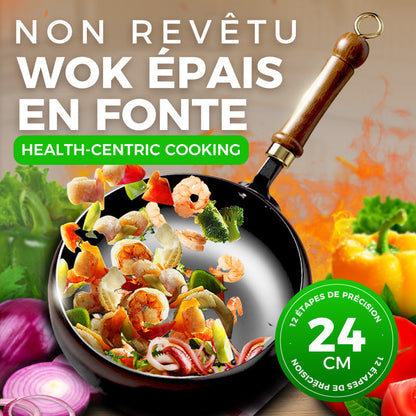 🍳Vente flash🔥Poêle antiadhésive ultra-légère, sans revêtement, en fonte épaisse(🔥50% de réduction)