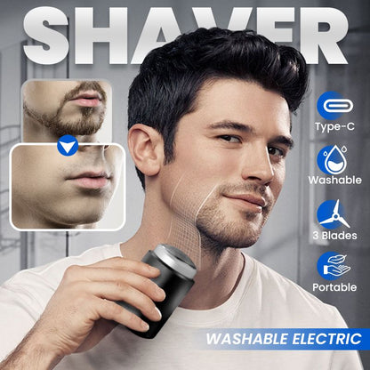 Rasoir électrique lavable de poche