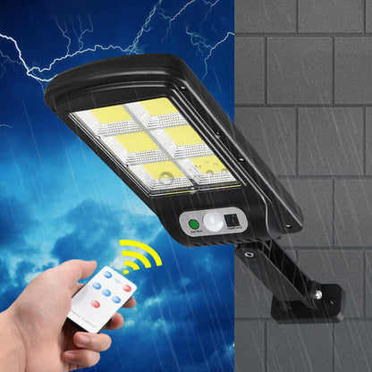 Lampe solaire intelligente d'extérieur étanche avec télécommande