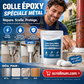 Colle époxy métallique résistante et imperméable