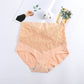 Culotte en dentelle de coton taille haute pour femmes