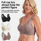 🎁Achetez 1 et obtenez 3 paquets💕Soutien-gorge push-up côtelé pour femmes, réglable et sans fil