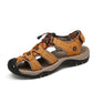 Chaussures de plage d'extérieur en cuir confortables et respirantes