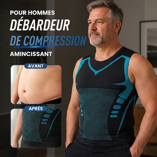 ⏰🔥OFFRE LIMITÉE : 50 % DE RÉDUCTION !🔥Plus de 50K+ unités vendues ! Gilet sculptant ionique – Compression, effet rafraîchissant, sans manches, effet remodelant 💪