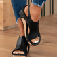 Sandales à talons moyens compensées（✈Achetez 2 paires livraison gratuite）