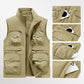 Gilet Rembourré Réversible Multi-Poches pour Hommes & Femmes