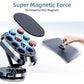 📱🧲 -50% ! 🚗Support Magnétique Voiture Pliable – Rotation 360°, 6 Aimants N52 & Bras Repliable pour Téléphones 4–7″