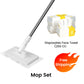 🔥 60 %  DE RÉDUCTION !! ✨🧹Serpillère Réutilisable – Pince Biomimétique Auto-Serrante, Manche Télescopique 100 cm, Rotation 360° & Écologique (Multi-Surfaces) !