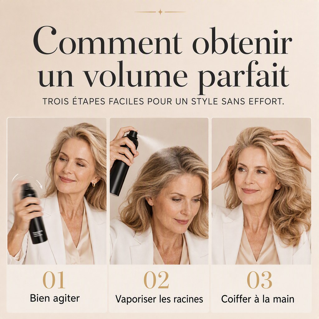 🔥NOUVELLE VENTE CHAUD 2026🔥Spray coiffant longue durée Fluffy Hair Shapeing Spray 9