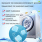 💥Achetez 3 tablettes, recevez-en 5 ! 💥Tablettes de nettoyage en profondeur pour lave-linge.