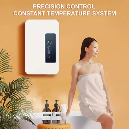🔥 50% DE RÉDUCTION ! ✨ Chauffe-eau Instantané sans Réservoir - Design Compact avec Contrôle de Température Numérique pour Économie d'Énergie ⚡🚿