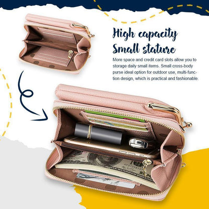 Women Phone Bag Solid Crossbody Bag