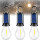 Éclairage de tente à énergie solaire, lanterne de camping LED rechargeable par US