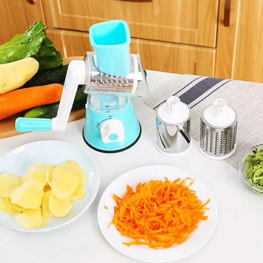 🎉🔪 NOUVEAUTÉ Cuisine : râpe rotative 3-en-1 ultra-pratique 🧀🥒🥕 — Coupe rapide + sécurité maximale 🛡️ — Achetez 2 ✅ économisez 10 € 💰 — Indispensable pour vos plats faits maison 🍽️💫