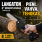 ⚡50 % de réduction dès maintenant ! 🌳Mini-scie à chaîne sans fil 6 pouces avec 2 batteries🌲