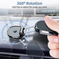 📱🧲 -50% ! 🚗Support Magnétique Voiture Pliable – Rotation 360°, 6 Aimants N52 & Bras Repliable pour Téléphones 4–7″