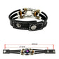 ⭐ 50 % DE RÉDUCTION MAINTENANT ! 🐾 Bracelet Zodiaque en cuir phosphorescent – Brille dans le noir, ajustable et unisexe – Parfait pour les passionnés d'astrologie et à porter au quotidien ✨
