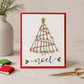🎄 🧵Kit de bricolage « Merry & Bright Christmas » – Créez de magnifiques cartes de vœux faites main ✨