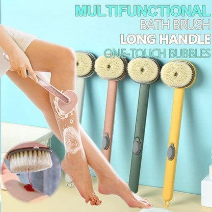 🔥Brosse à bain liquide à long manche