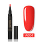 💅 Seulement 4 € ! Stylo vernis à ongles 3-en-1 – sans base ni top coat | Résine à base d'eau respectueuse de l'environnement | Kit de manucure DIY ✨