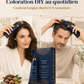 Coloration capillaire végétale à appliquer au peigne – Couverture des cheveux gris à 95 %, sans ammoniaque