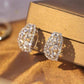 Boucles d'oreilles avec diamants