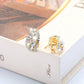 Boucles d'oreilles avec diamants