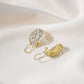 Boucles d'oreilles avec diamants