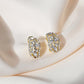 Boucles d'oreilles avec diamants