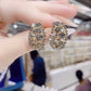 Boucles d'oreilles avec diamants