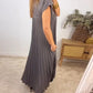 💝 Robe sans manches élégante et unie ✨