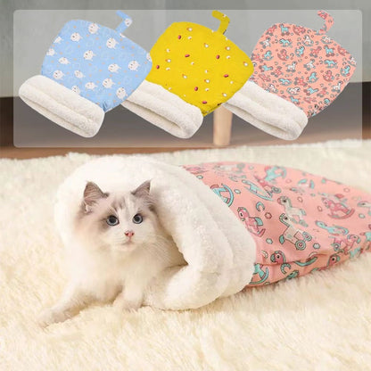 🥳SOLDES 2026🥳💞PLUS DE 50 000 EXEMPLAIRES VENDUS ! 🐾🛏️ 50 % DE RÉDUCTION ! Nid douillet pour chats et chiens – peluche ultra-douce, chaleur à 360°, lavable en machine. Un refuge douillet pour l'hiver, idéal pour les petits animaux de compagnie ! 🛡️💚