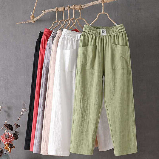 🔥Vente Chaude - 70% DE RÉDUCTION🎁2024 Nouveau Pantalon Large pour Femmes🌟