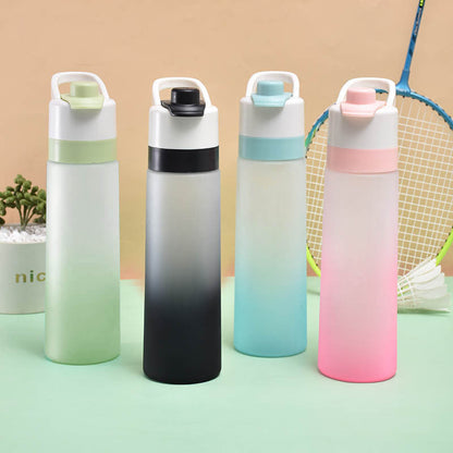 Grande Capacité Gourde de Sport Portable avec Pulvérisateur