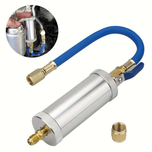 Injecteur d’huile et de traceur UV pour compresseur de climatisation automobile