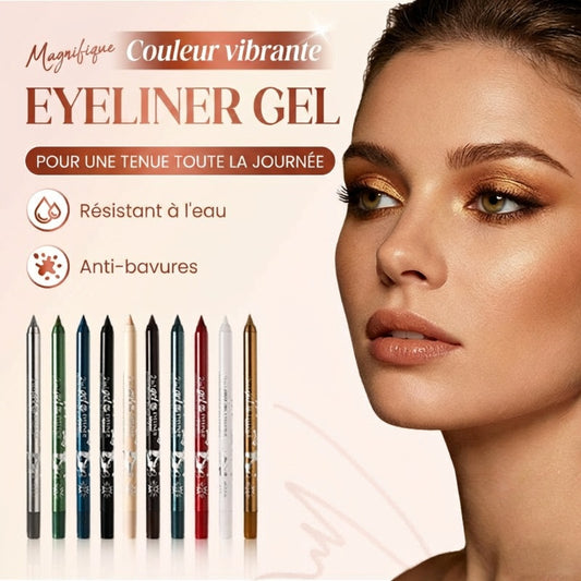 Eyeliner gel à couleur intense longue tenue