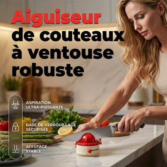 Aiguiseur de couteaux facile à utiliser