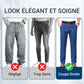 🔥 Jeans taille haute à coupe droite pour hommes