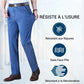🔥 Jeans taille haute à coupe droite pour hommes